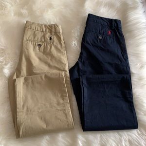 Polo Ralph Lauren .slim fit chino pants. Set of 2